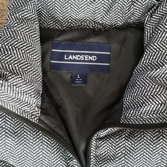Lands End Down Vest - Picture 2 of 3